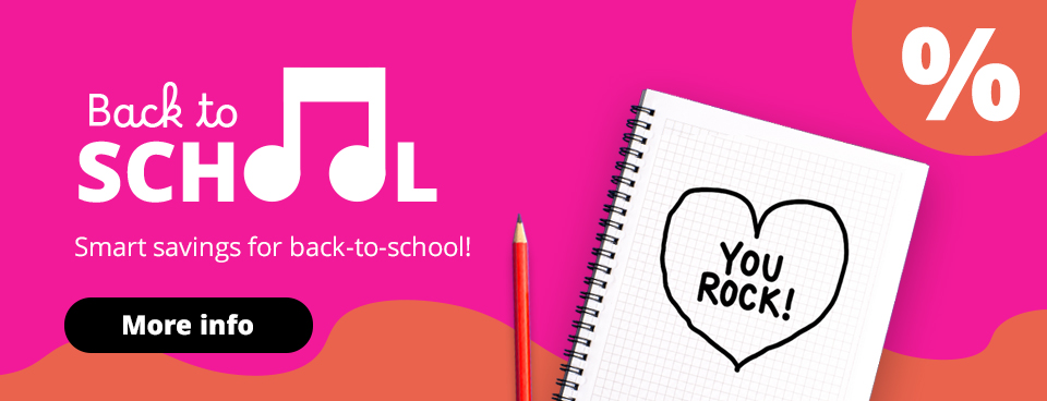 Back to School at Musikhaus Kirstein