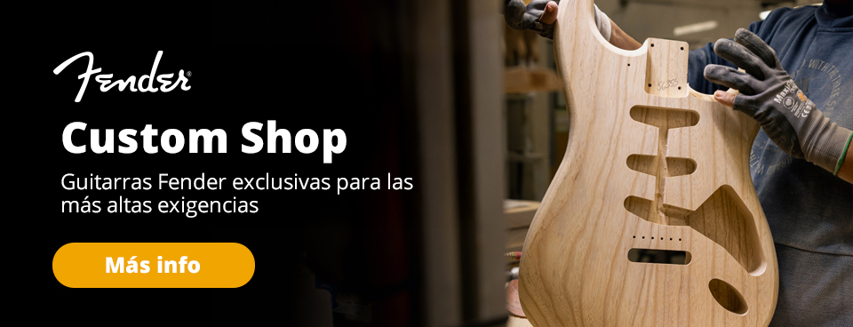 Descubre ahora las guitarras Fender Custom Shop en Musikhaus Kirstein