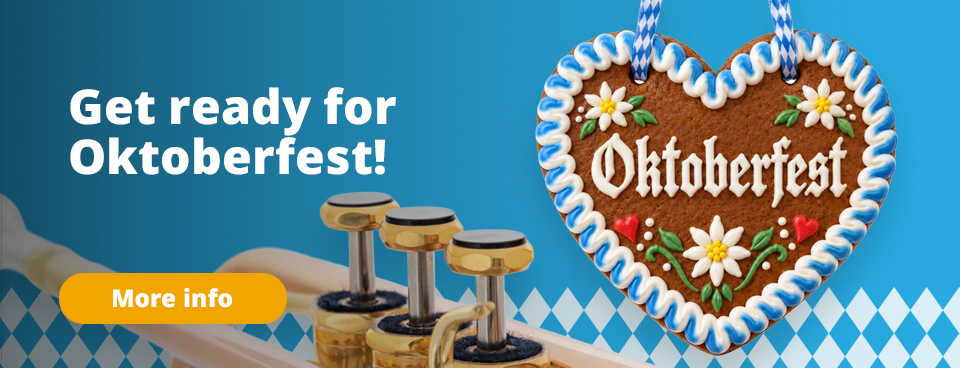 Your product selection for the start of Oktoberfest at Kirstein