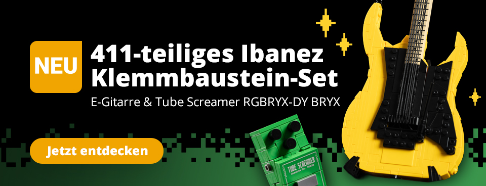 Ibanez RGBRYX-DY BRYX RG550-DY Gitarre und Tube Screamer