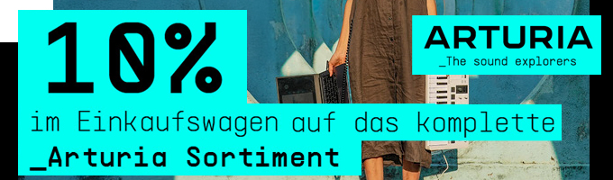 RTM063 10 Prozent auf alles von Arturia
