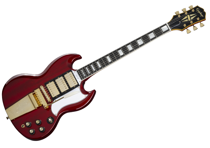 Epiphone Joe Bonamassa 1963 SG Custom Dark Wine Red