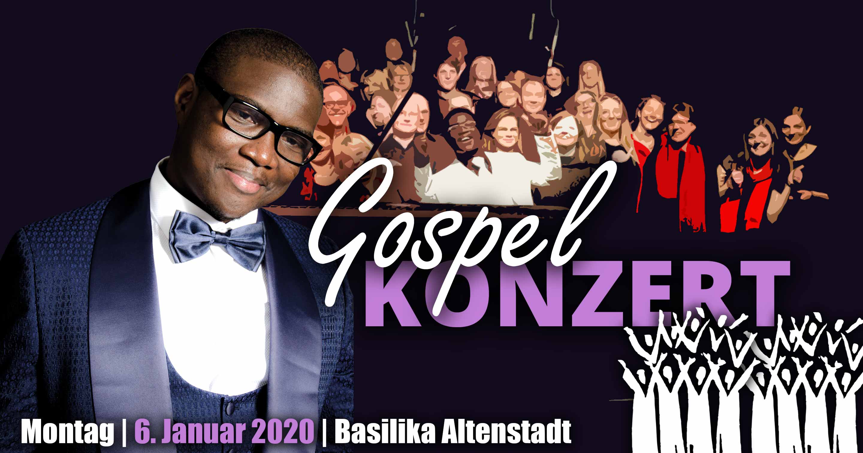 Gospel-Konzert in der Basilika St. Michael in Altenstadt.