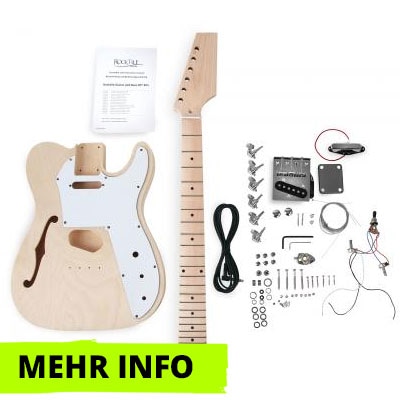 E-Gitarre Bausatz Hollowbody TL-Style
