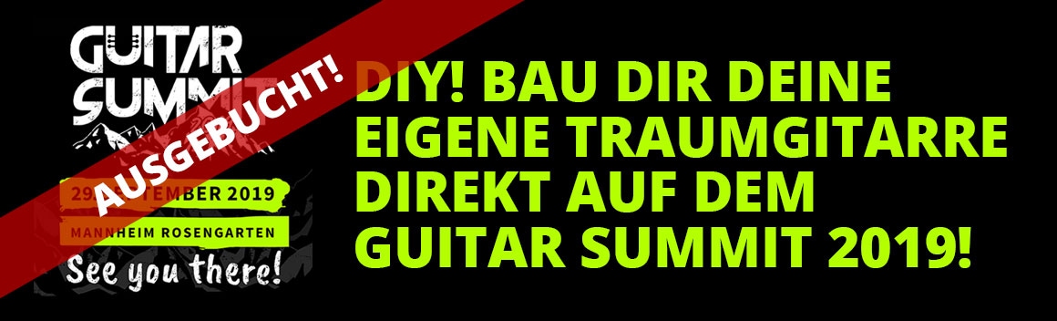 Kirstein auf dem Guitarsummit - Bau Dir deine eigene Traumgitarre!