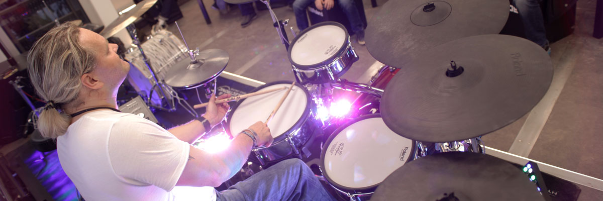 Roland Truck Drums.