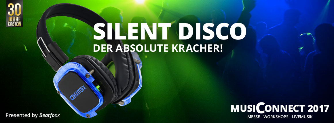 Silent Disco bei der MusiConnect 2017.
