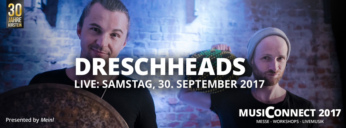 Live bei der MusiConnect 2017: drescHHeads.