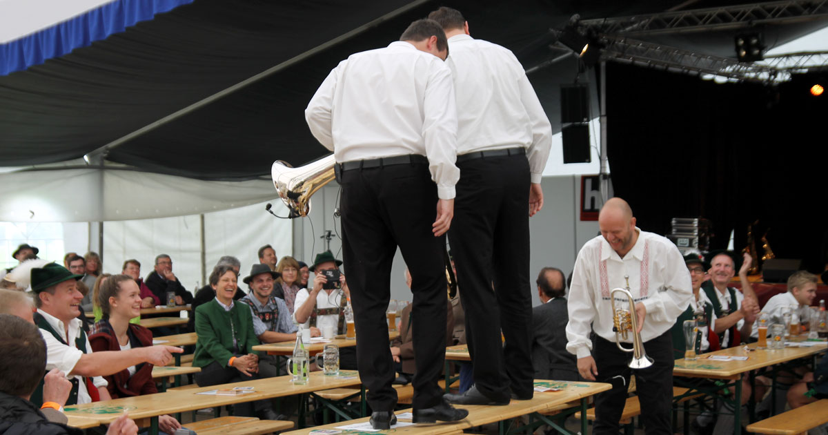 MusiConnect 2017: Live-Acts: Blaskapelle Gloria.