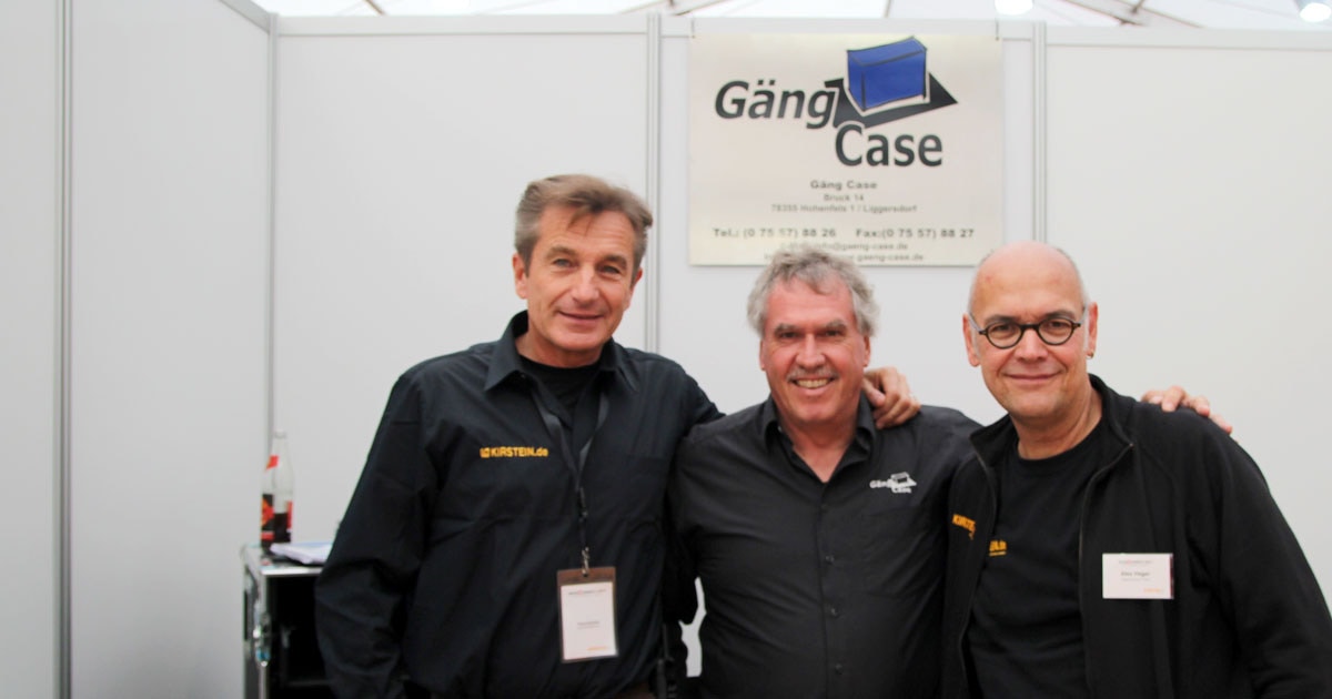 MusiConnect 2017: Messestand Gäng Case.