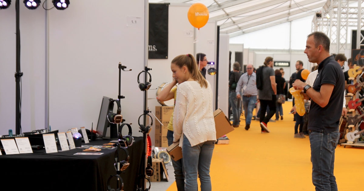 MusiConnect 2017: Messestand Beatfoxx.