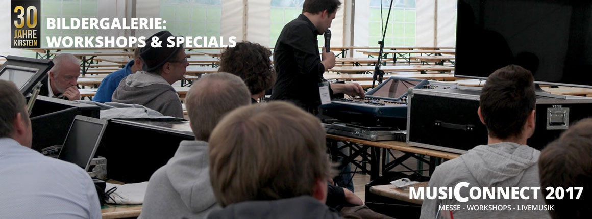 Bildergalerie Workshops und Specials MusiConnect 2017.