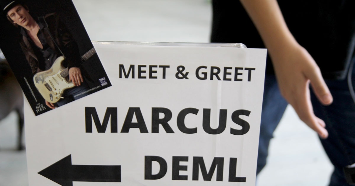 MusiConnect 2017: Workshops und Specials: Meet and Greet Marcus Deml.
