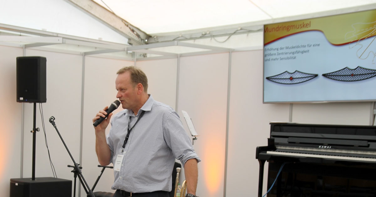 MusiConnect 2017: Workshops und Specials: Ansatztraining für Blechbläser.