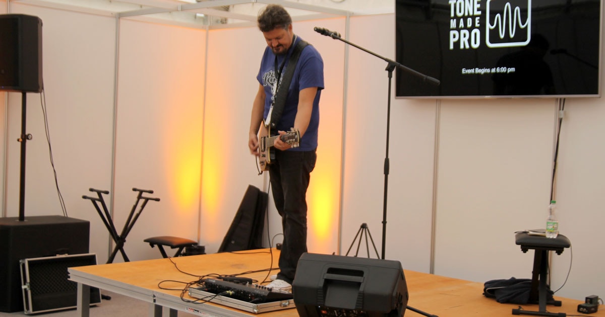 MusiConnect 2017: Workshops und Specials: Line6 Workshop.