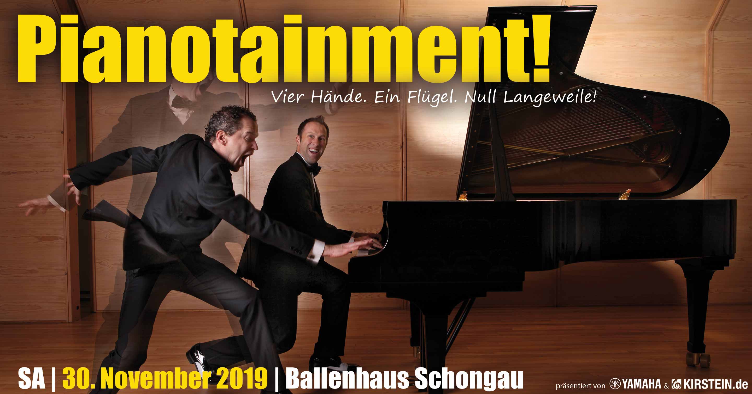 Pianotainment bedeutet Unterhaltung der Spitzenklasse am Klavier.
