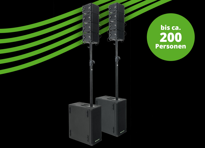 Pronomic V-Array Compact-Twin Set