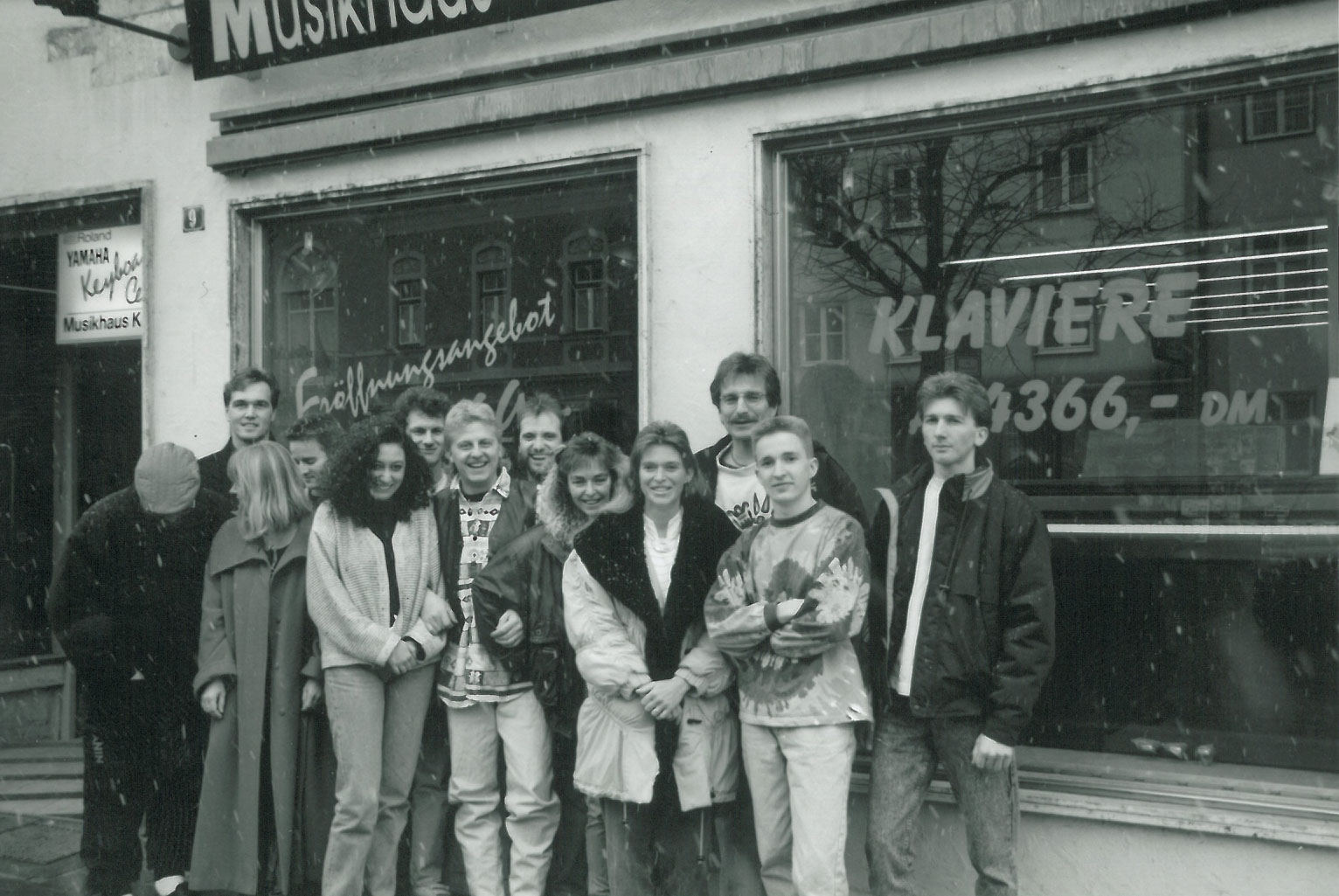 Das alte Ladengeschäft Musikhaus Kirstein in der Schongauer Altstadt