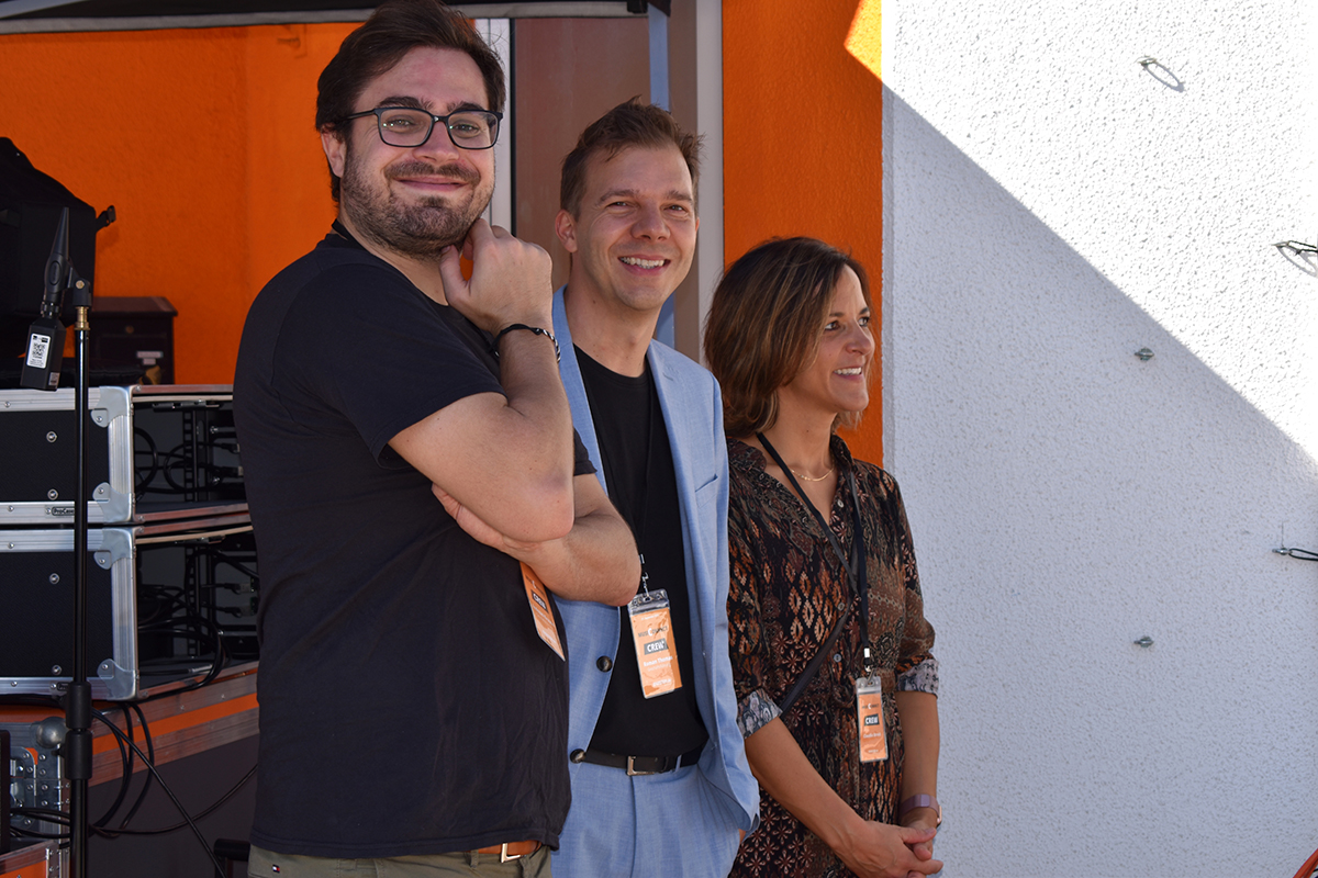 MusiConnect 2024: Andreas Kirstein, Roman Thomas und Claudia Streit