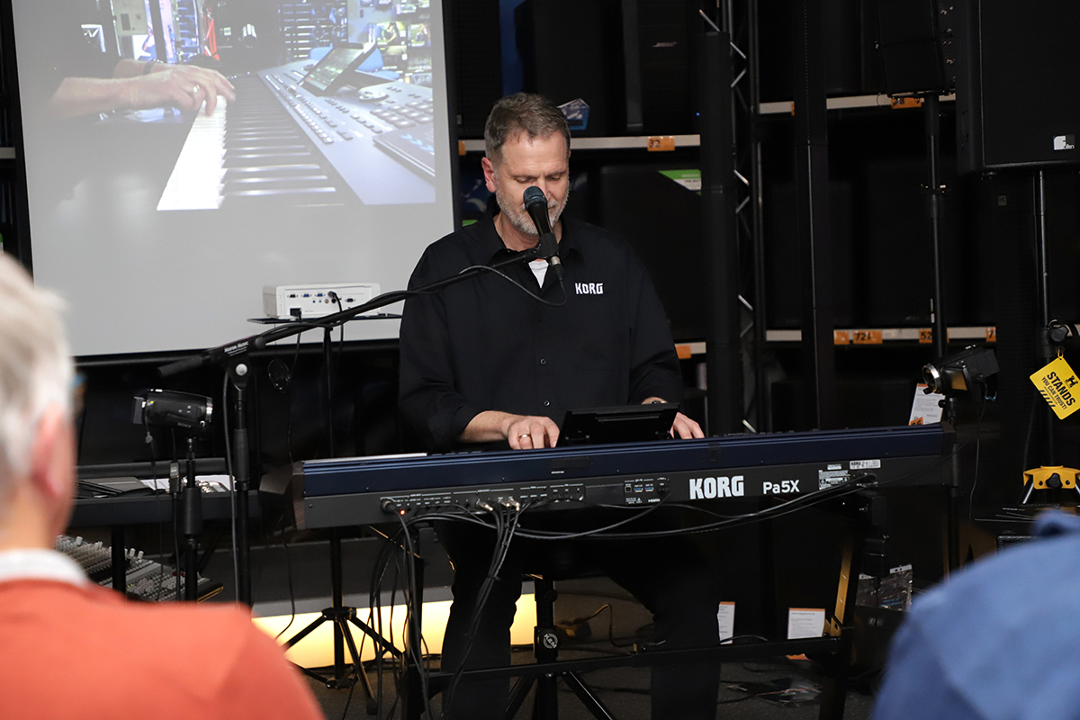 Korg-Workshop im Musikhaus Kirstein