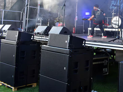 Pronomic XANA im Härteeinsatz beim BOA-Festival