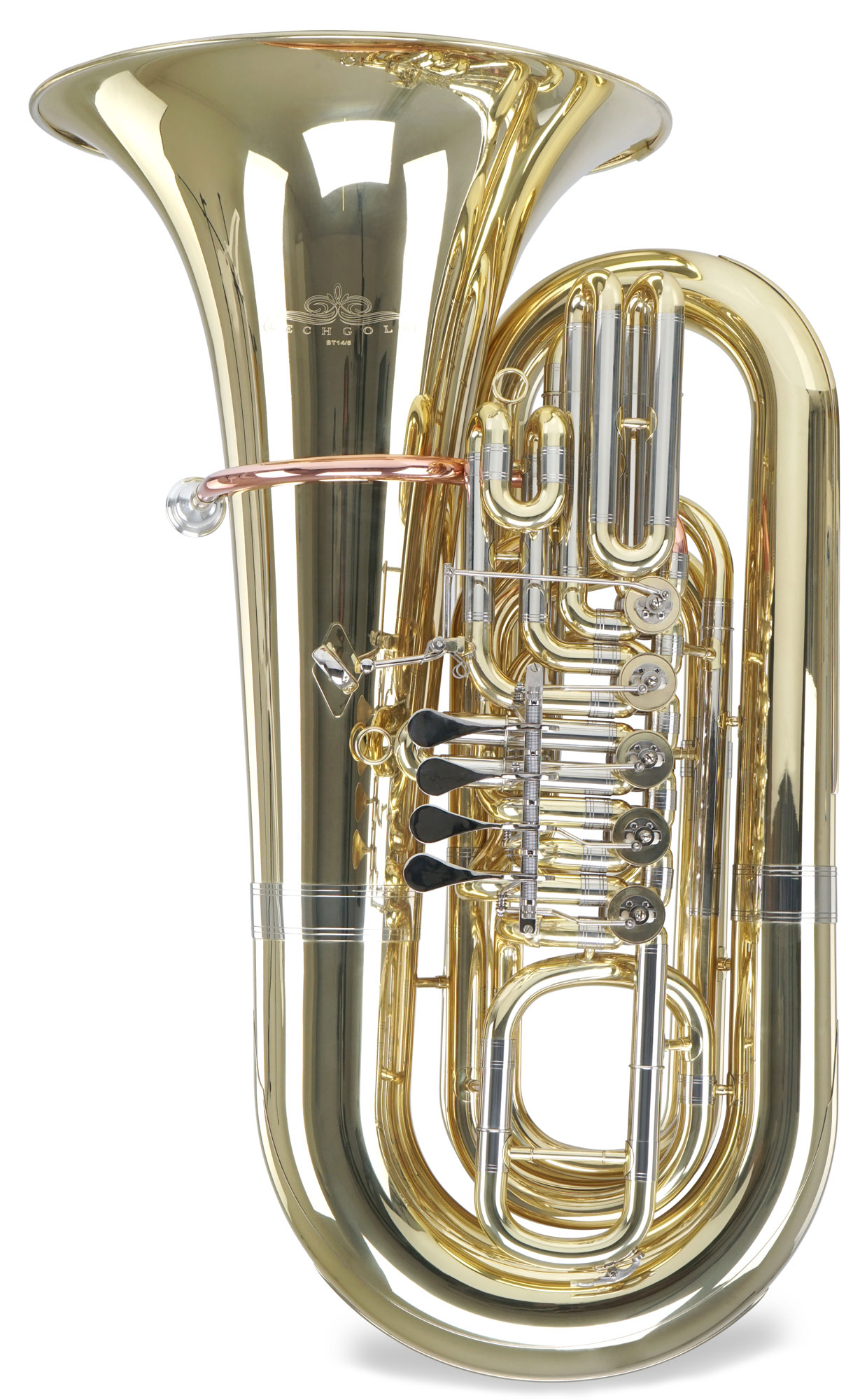 Lechgold BT-14/5L Bb-Tuba lackiert Bild 1