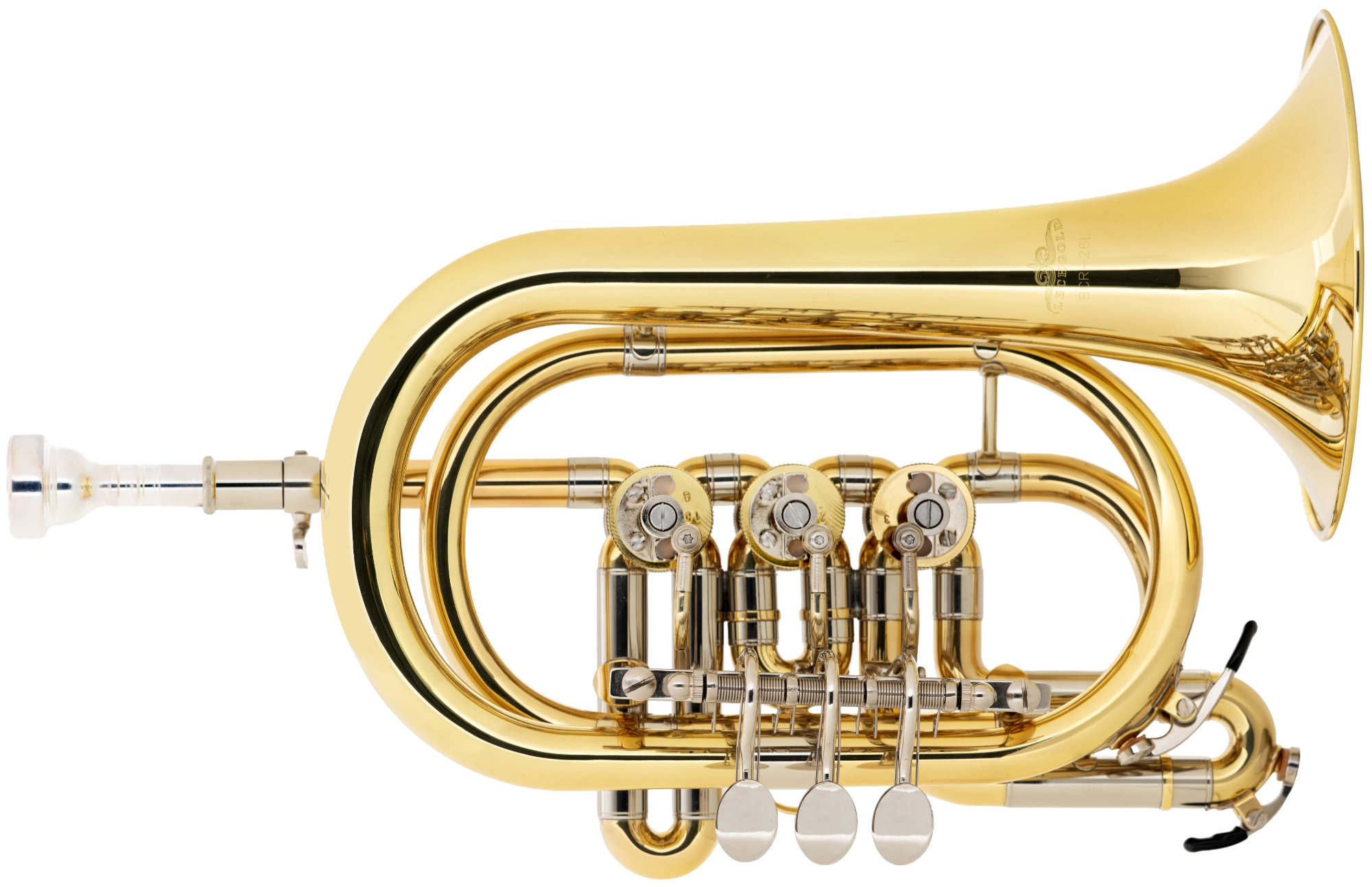 Lechgold BCR-26L Bb-Drehventilkornett Bild 1