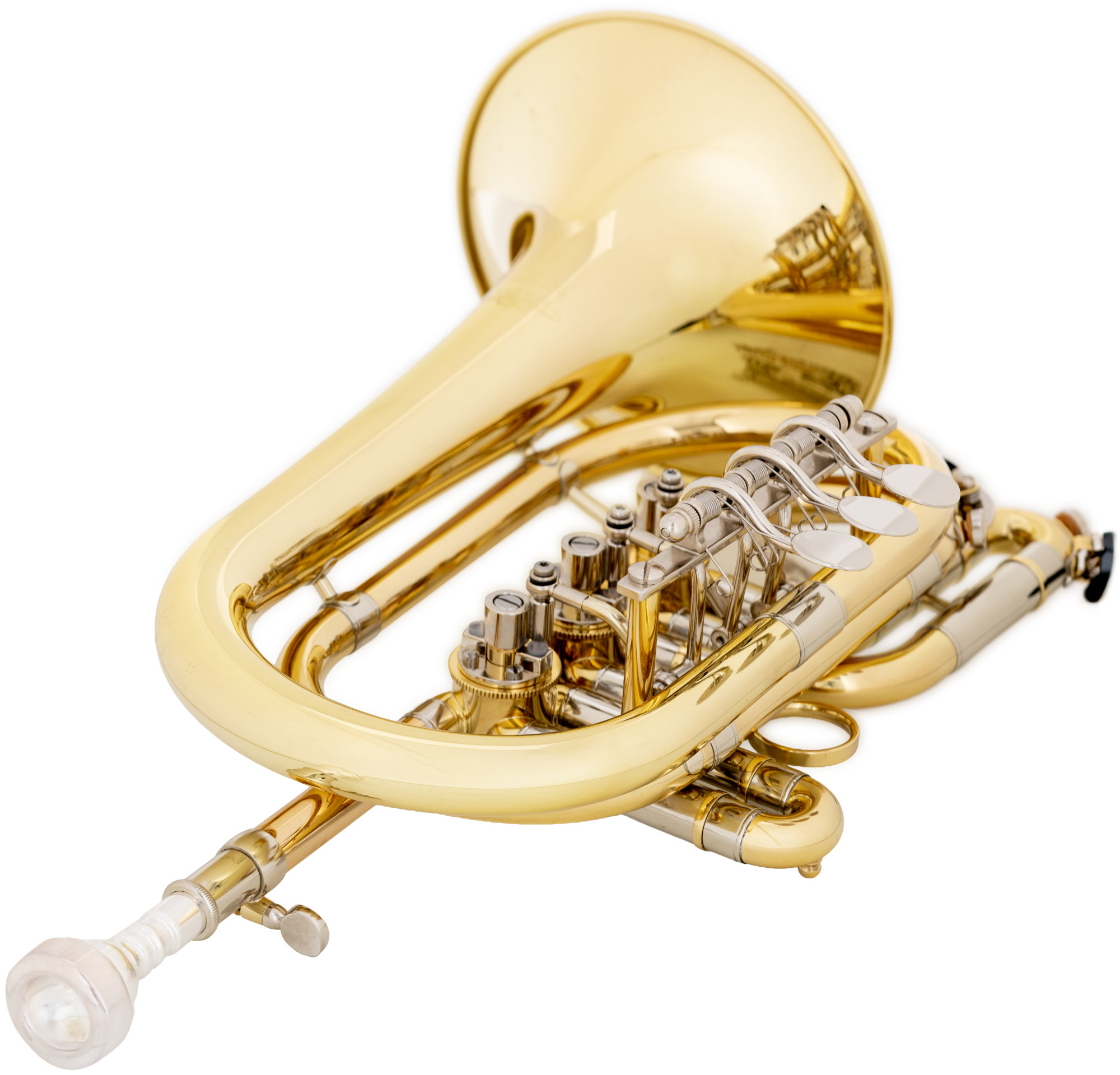 Lechgold BCR-26L Bb-Drehventilkornett Bild 3
