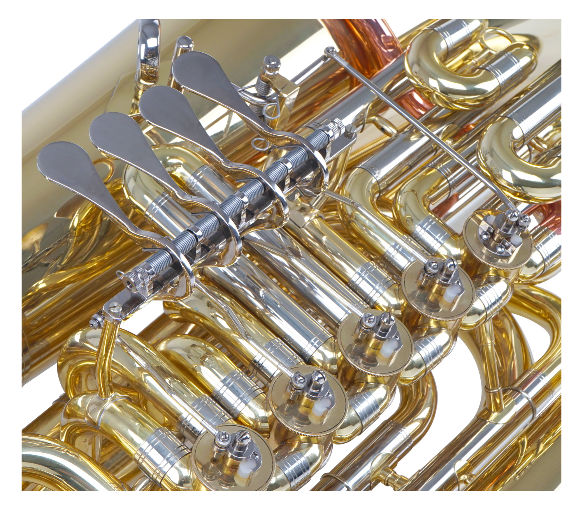 Lechgold BT-14/5L Bb-Tuba lackiert Bild 4
