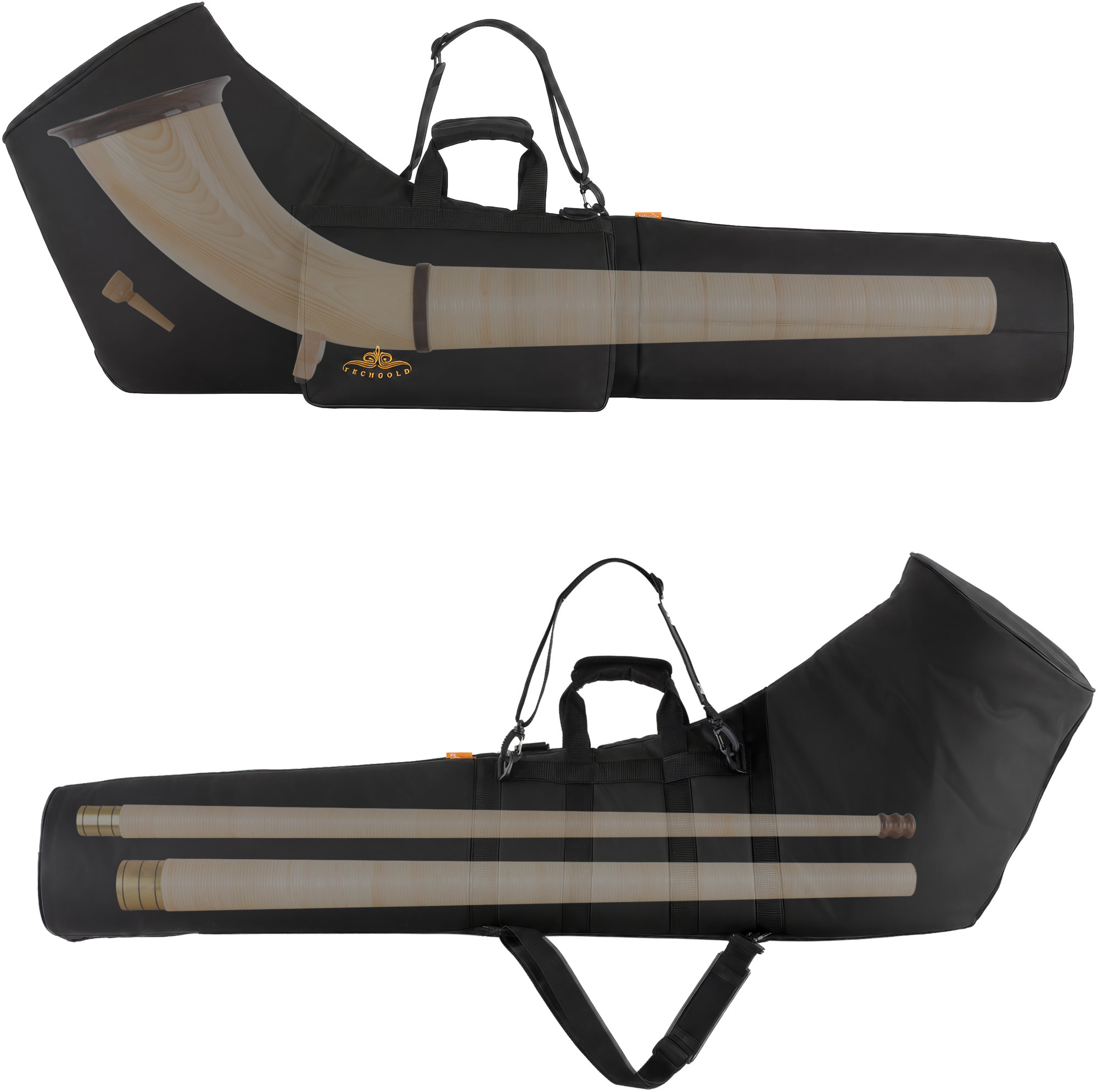 Lechgold Alphorntasche für Modell Spitzenklasse Bild 5