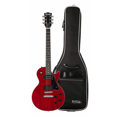 Guitarra Eléctrica Shaman Element Series SCX-100R Cherry Red Set de con  funda de transporte