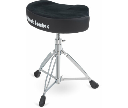 XDrum HCB-4 Cowbell - Cloche de vache 4 de 17 cm de long pour batterie et percussion - Cloche en acier - Montage sur batterie - Noir