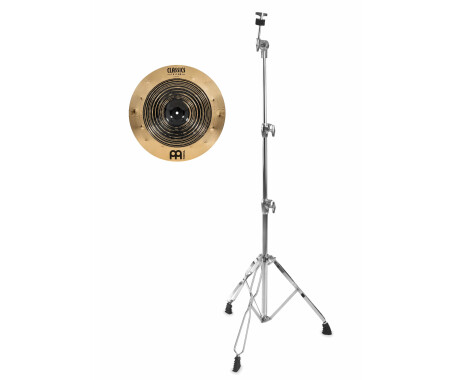 Set Crash Meinl Classics Custom Dual 18 avec Support Cymbale à Flèche