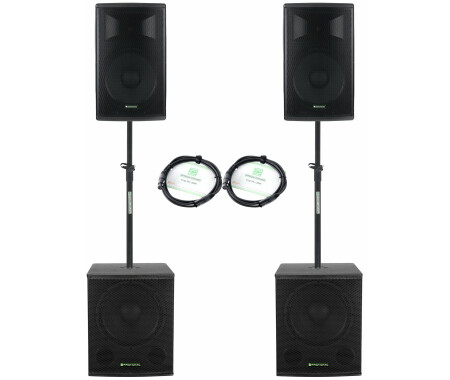 Pronomic Powerstage Economy 1815 2.2 Aktive PA-Anlage 850 Watt