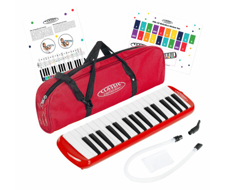 Akkordeon, Classic Cantabile Secondo Kinder Akkordeon 8 Bass Set Akkordeon Instrument mit Akkordeon Gurt Knopf Akkordeon für Erwachsene Professionelle Akkordeons für Kinder Spielen