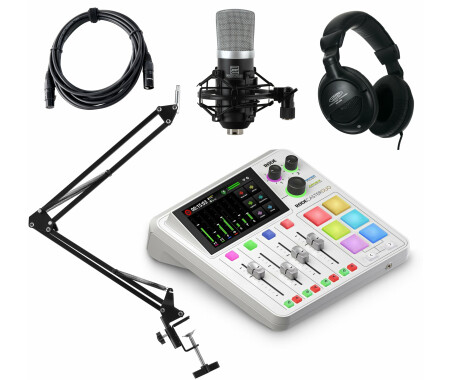 Rode Rodecaster Duo Weiß Audio Production Studio Set
