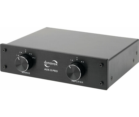 Dynavox AMP-S Pro commutatore amplificatore/casse nero Dynavox AMP-S Pro commutatore amplificatore/casse nero