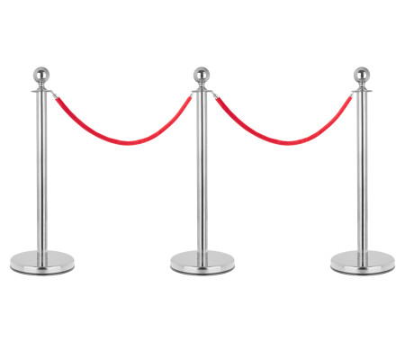 Stagecaptain PLS 150 Deluxe 4 Afsluitstandaard Personenleidsysteem Afzetpalen Met Koord 1 5m Goud 1479966882