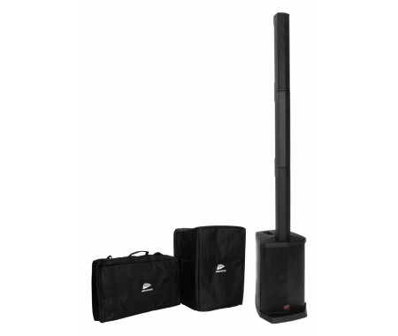 MOVIL-1 JB Systems - Enceinte sur batterie bluetooth USB MP3