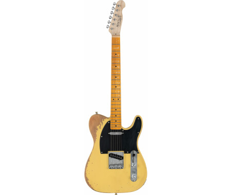 Chitarra Elettrica TL Mad Cat Giallo Trasparente – 6 Corde Manico Acero – Professional