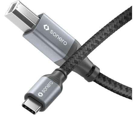 Sonero 2.0 USB-C to USB-B Connection Cable 3m