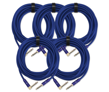 Pronomic Trendline INST-3R Instrumentkabel 3m rood 5x set
