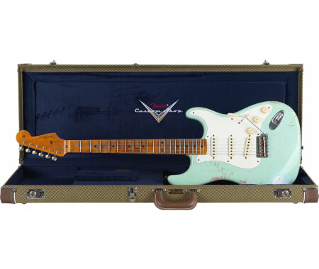 Fender Custom Shop 1957 Stratocaster Heavy Relic Aged Surf Green