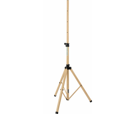 Pronomic SPS-1S GD Supporto per Altoparlente in acciaio - Supporto per diffusori con treppiede - Altezza 120-193 cm - Il supporto può essere utilizzato anche come porta freccette o porta foto