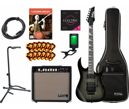 Ibanez GRG320FA-TKS Transparent Black Sunburst Set