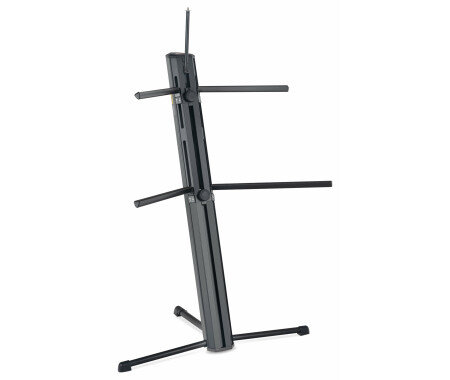 Classic Cantabile KWS-100 Z-Keyboardstandaard met microfoonstatief en laptophouder Classic Cantabile KWS-100 Z-Keyboardstandaard met microfoonstatief en laptophouder
