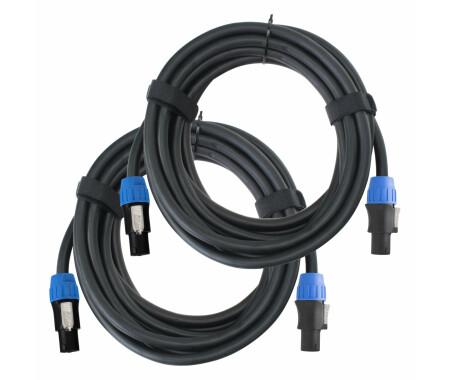 Pronomic pro-line BOXSP1-5 luidsprekerkabel 2x 1,5 mm² - Professioneel boxenkabel voor DJ & PA - Lengte: 5 m - Stekker