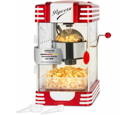 Machine à Popcorn - EUROWEB - Retro - 1200 W - Design Rétro - Air Chaud
