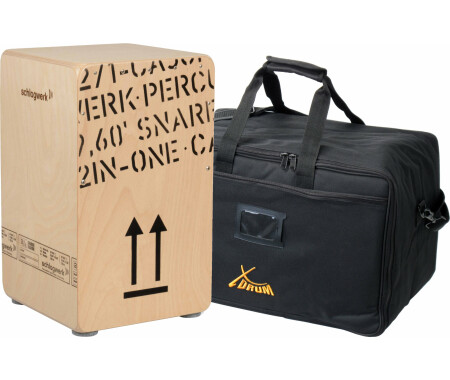 Schlagwerk CP404 Snare Cajon 2inOne - Large Set inkl. Tasche