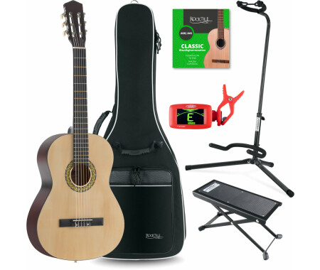 Classic Cantabile Acoustic Series AS-851 Guitare Classique 4/4 Set